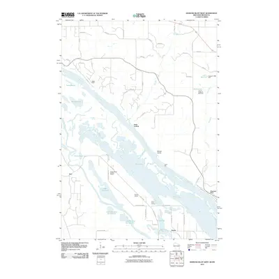 2010 Map of Diamond Bluff West, 2010 Print