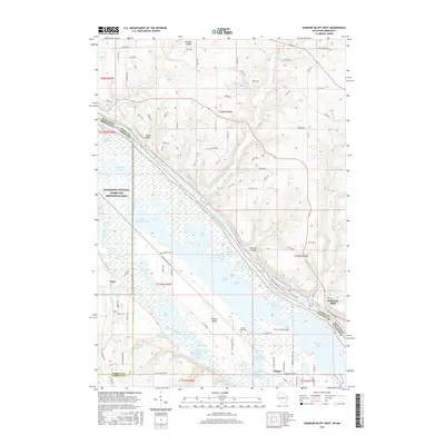 2015 Map of Diamond Bluff West, 2015 Print