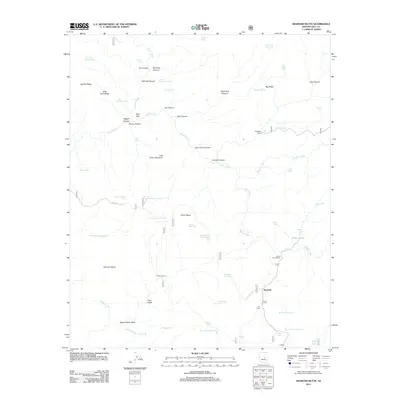 2011 Map of Diamond Butte, 2011 Print