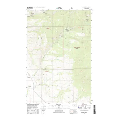 2017 Map of Diamond City, 2017 Print