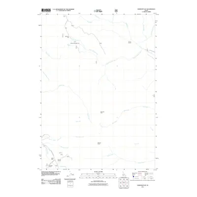 2011 Map of Diamond Flat, 2011 Print