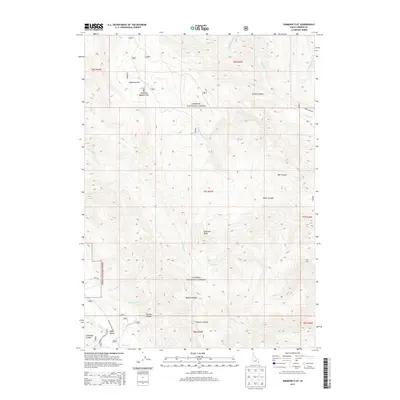 2013 Map of Diamond Flat, 2013 Print