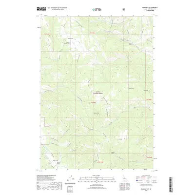 2020 Map of Diamond Flat, 2020 Print