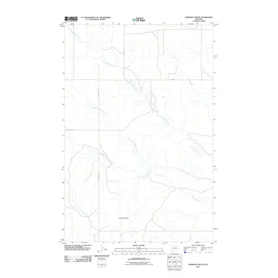 2011 Map of Diamond G Butte, 2011 Print