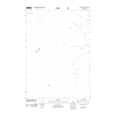 2011 Map of Diamond Peak, 2011 Print