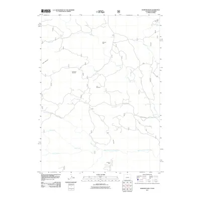 2011 Map of Diamond Peak, 2011 Print