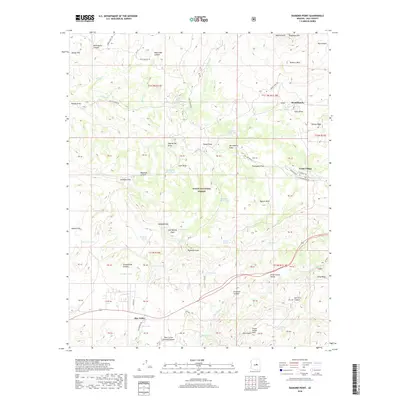 2018 Map of Diamond Point, 2018 Print