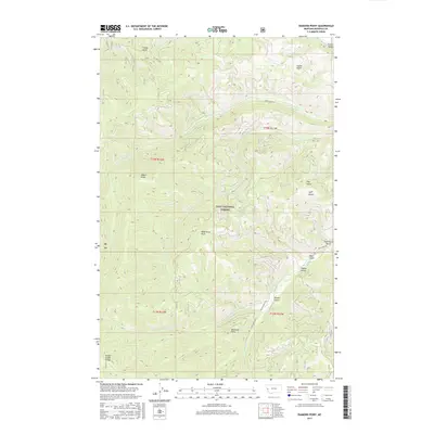 2017 Map of Diamond Point, 2017 Print