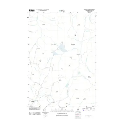 2012 Map of Diamond Pond, 2012 Print
