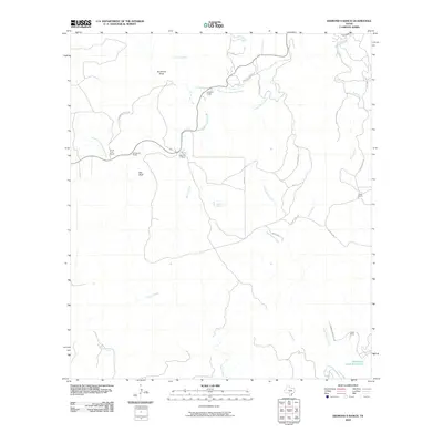 2010 Map of Diamond S Ranch, 2010 Print