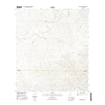 2016 Map of Diamond S Ranch, 2016 Print