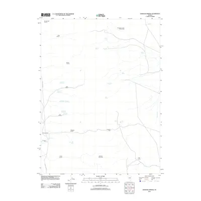 2012 Map of Diamond Springs, 2012 Print