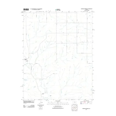 2012 Map of Diamond Springs, 2012 Print