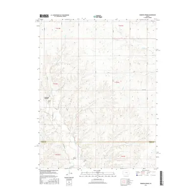 2015 Map of Diamond Springs, 2015 Print