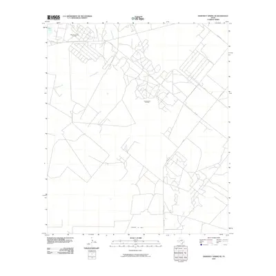 2010 Map of Diamond Y Spring NE, 2010 Print