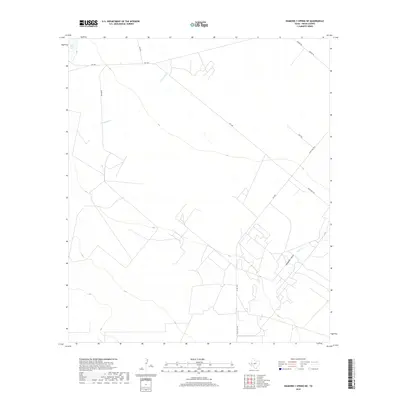 2019 Map of Diamond Y Spring NE, 2019 Print
