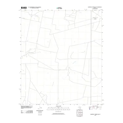2010 Map of Diamond Y Spring NW, 2010 Print