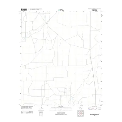 2012 Map of Diamond Y Spring, 2012 Print
