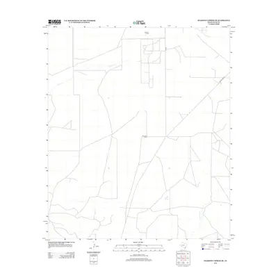 2012 Map of Diamond Y Spring SE, 2012 Print