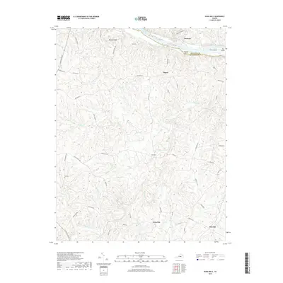2019 Map of Diana Mills, 2019 Print