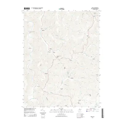 2014 Map of Diana, 2014 Print