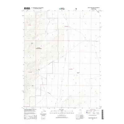 2015 Map of Dianas Punch Bowl, 2015 Print
