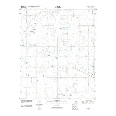 2009 Map of Dibble, 2009 Print