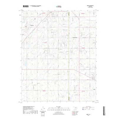 2018 Map of Dibble, 2018 Print