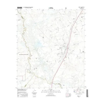 2016 Map of Diboll, 2016 Print