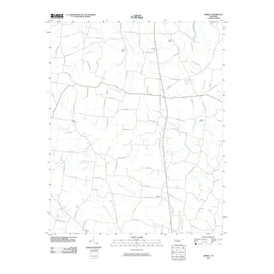 2010 Map of Dibrell, 2010 Print