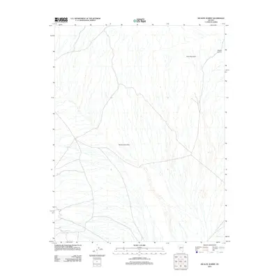 2012 Map of Dicalite Summit, 2012 Print