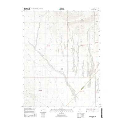 2014 Map of Dicalite Summit, 2014 Print