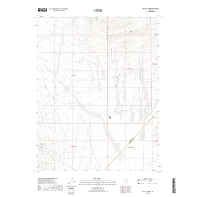 2018 Map of Dicalite Summit, 2018 Print