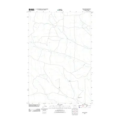 2011 Map of Dice Dam, 2011 Print