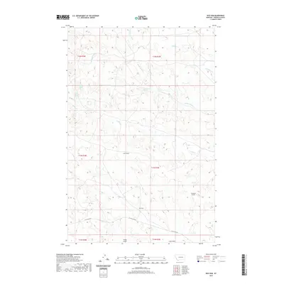2020 Map of Dice Dam, 2020 Print