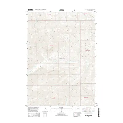 2015 Map of Dick Creek Lakes, 2015 Print