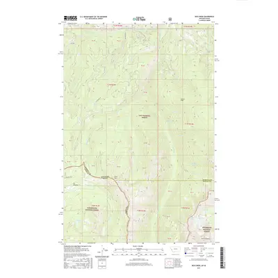 2017 Map of Dick Creek, 2017 Print