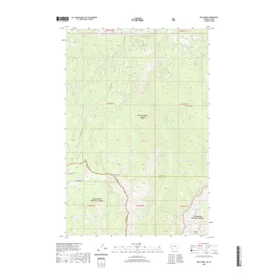 2020 Map of Dick Creek, 2020 Print