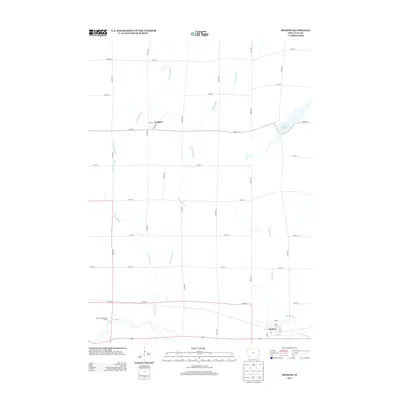 2013 Map of Dickens, 2013 Print