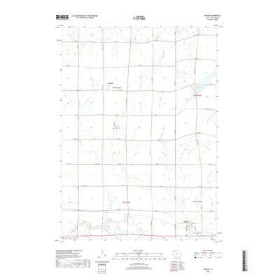 2018 Map of Dickens, 2018 Print