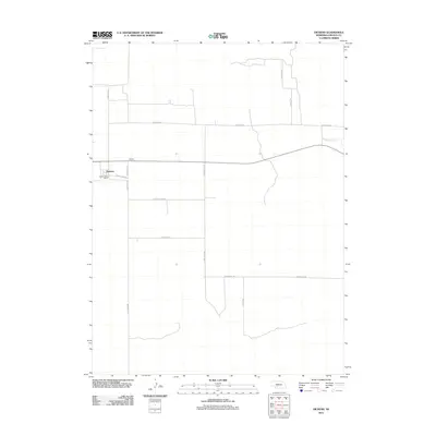 2011 Map of Dickens, 2011 Print
