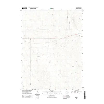 2014 Map of Dickens, 2014 Print