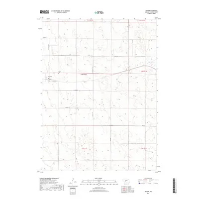 2017 Map of Dickens, 2017 Print
