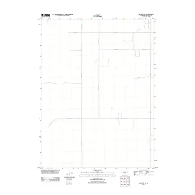 2011 Map of Dickens NE, 2011 Print