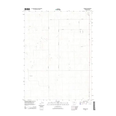 2014 Map of Dickens NE, 2014 Print