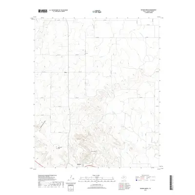 2019 Map of Dickens North, 2019 Print