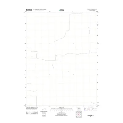 2011 Map of Dickens NW, 2011 Print