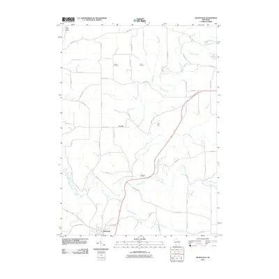 2010 Map of Dickeyville, 2010 Print