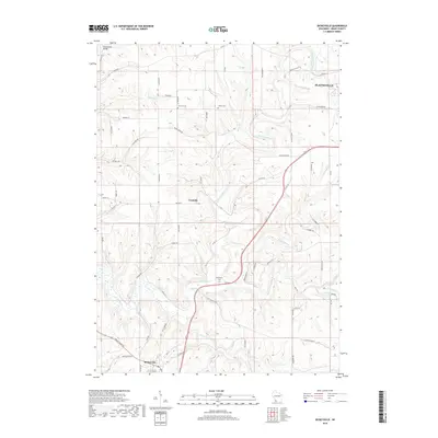 2018 Map of Dickeyville, 2018 Print