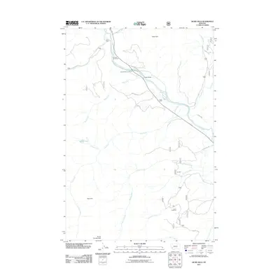 2011 Map of Dickie Hills, 2011 Print